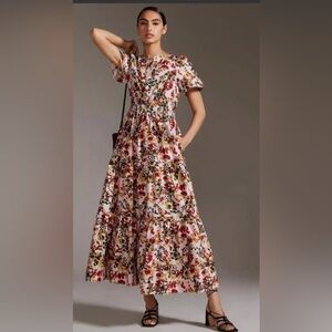 Anthropologie The Somerset Maxi Dress, Size XS